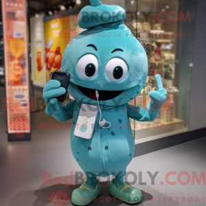 Disfraz de mascota Teal...