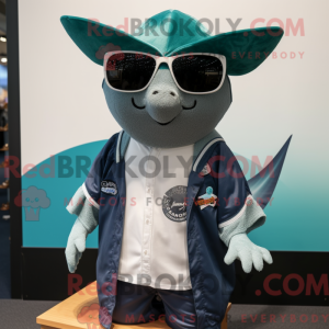 Disfraz de mascota Stingray...