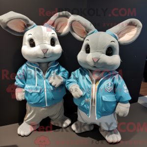 Cyan Chinchilla mascot...