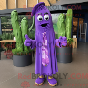 Purple Asparagus mascot...