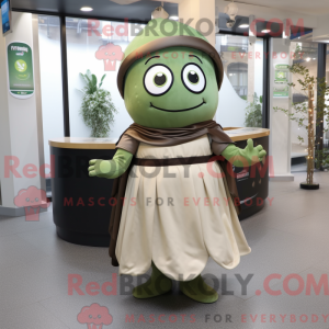Olive Gyro mascot costume...