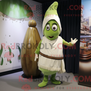Olive Gyro mascot costume...