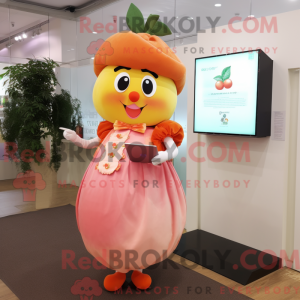 Peach Plum Maskottchen...