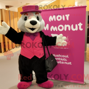 Magenta Marmot mascot...
