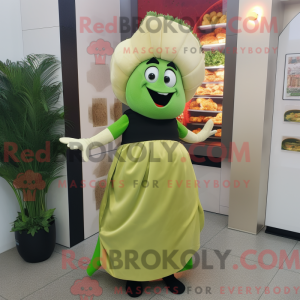 Olive Caesar Salad mascot...