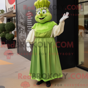 Olive Caesar Salat maskot...