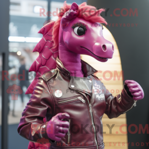 Magenta Seepferdchen...