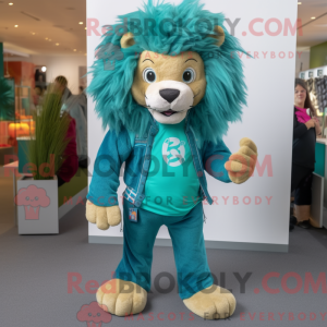 Costume mascotte de Lion...