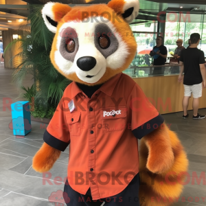Figura de máscara de panda...