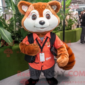 Figura de máscara de panda...