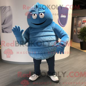 Blue Trilobite mascot...