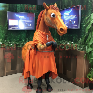 Postava maskota Rust Horse...
