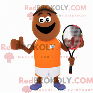 Rust Tennis Racket mascotte...