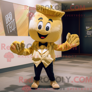 Gold Beet Maskottchen...