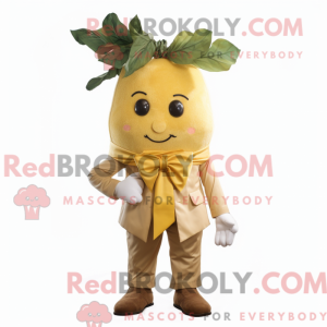 Gold Beet maskot drakt...