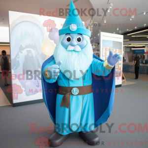 Sky Blue Wizard máscara de...