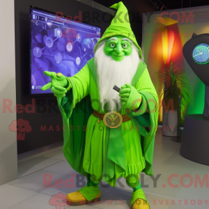 Lime Green Wizard...
