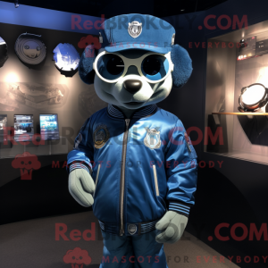 Blue Chief mascot costume...