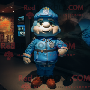 Blue Chief mascot costume...