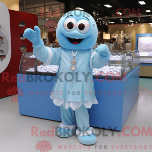 Sky Blue Chocolates máscara...