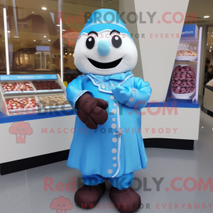 Sky Blue Chocolates máscara...