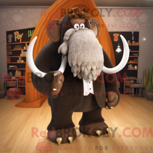 Rust Mammoth maskot kostume...