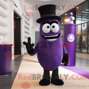 Purple Cyclops mascot...