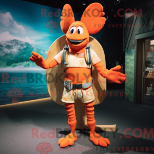 Maskottchenkostüm Orange...