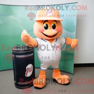 Peach Soda Can maskot...