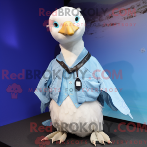 Sky Blue Albatros mascotte...