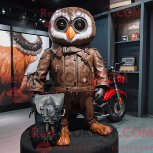 Rust Owl Maskottchen Kostüm...