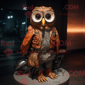 Disfraz de mascota Rust Owl...