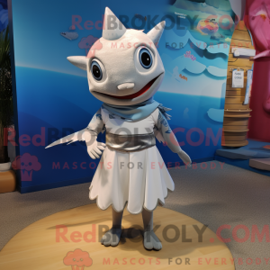 Silver Swordfish mascot...
