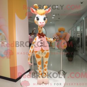 Figura de máscara de girafa...