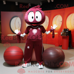 Personaggio mascotte Maroon...