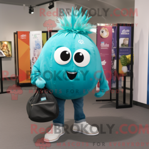 Turquoise Onion mascot...