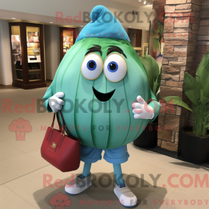 Turquoise Onion mascot...
