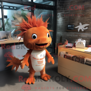 Rust Axolotls maskot...