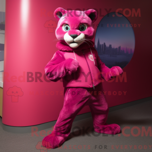 Postava maskota Magenta...