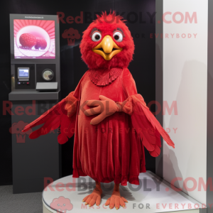 Maskotdraktfigur Red Canary...