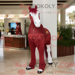 Postava maskota Maroon Mare...