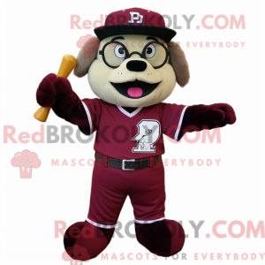 Personaggio mascotte Maroon...