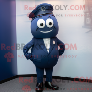 Navy Pho mascot costume...