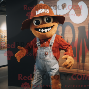 Rust Demon maskot kostume...