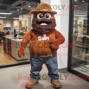 Rust Demon mascot costume...