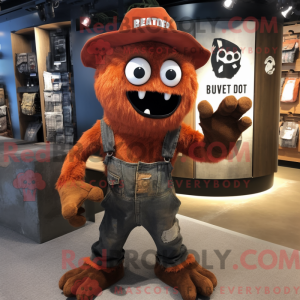 Rust Demon mascot costume...