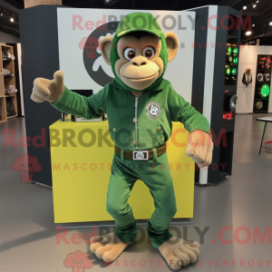 Figura de máscara de macaco...