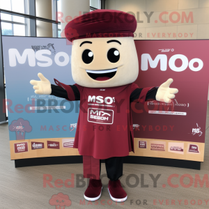 Maroon Miso Soup mascot...