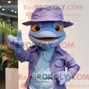 Mascotte de Geckos violets...