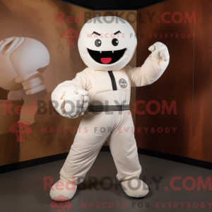 White Meatballs mascot...